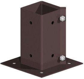 Bolt Down Plate 75x75mm