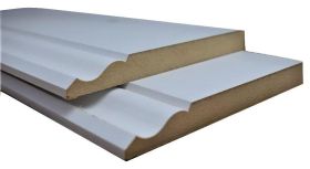 18 x 119mm Primed MDF Skirting Ogee