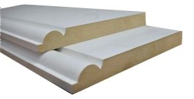 18 x 119mm Primed MDF Skirting Torus