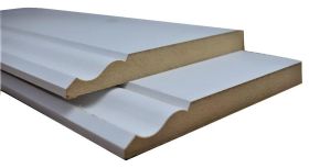 18 x 144mm Primed MDF Skirting Ogee